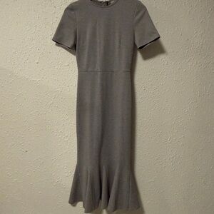 ASOS Gray Midi Dress